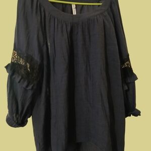 [SOLD] Elegant Blue Women's Top